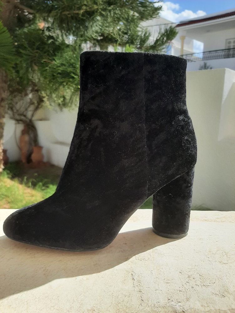 Bottine velour