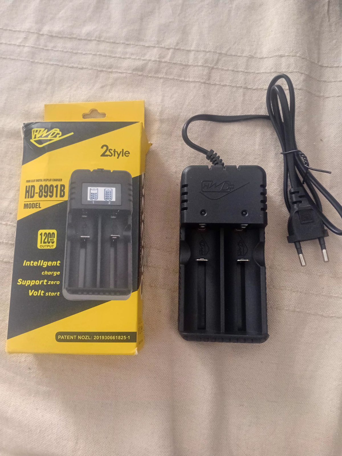 Chargeur de batteries lithium (double) 🔋