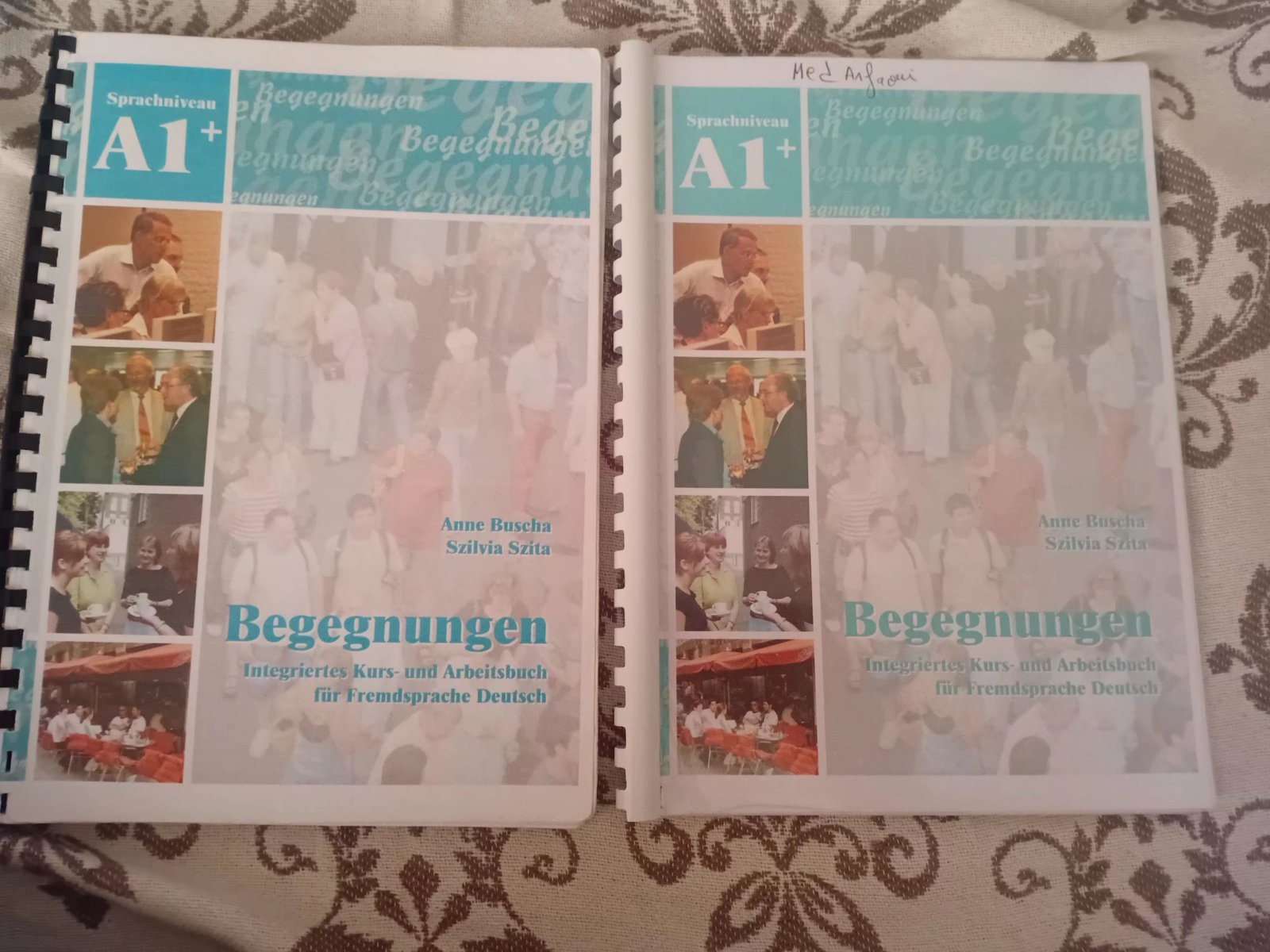 Je vends deux livres "Begegnungen A1