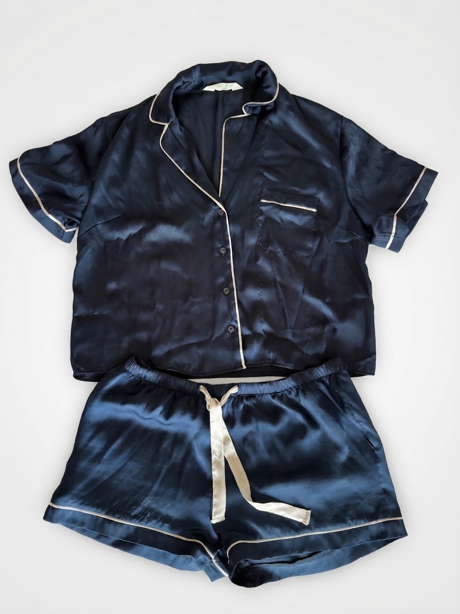Pyjamas chemise satin 