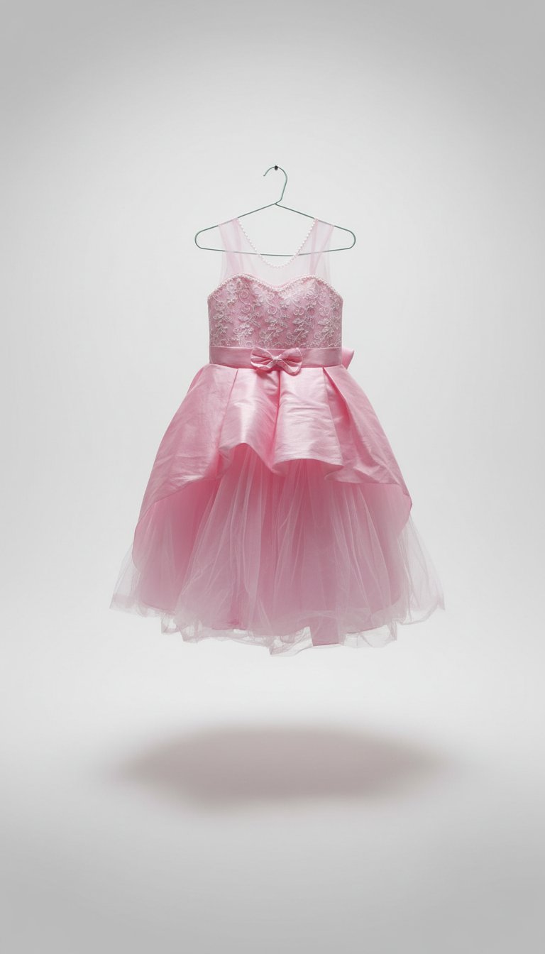 Robe soirée rose