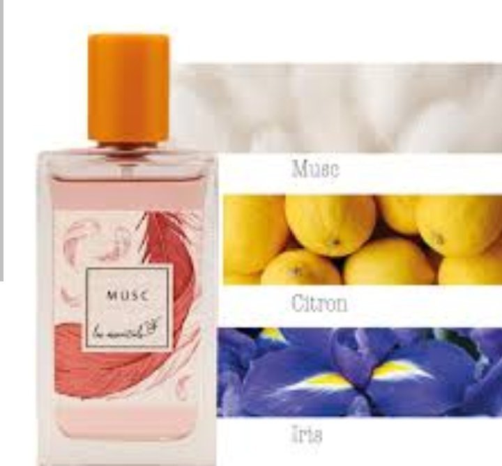 Eau de parfum musc
