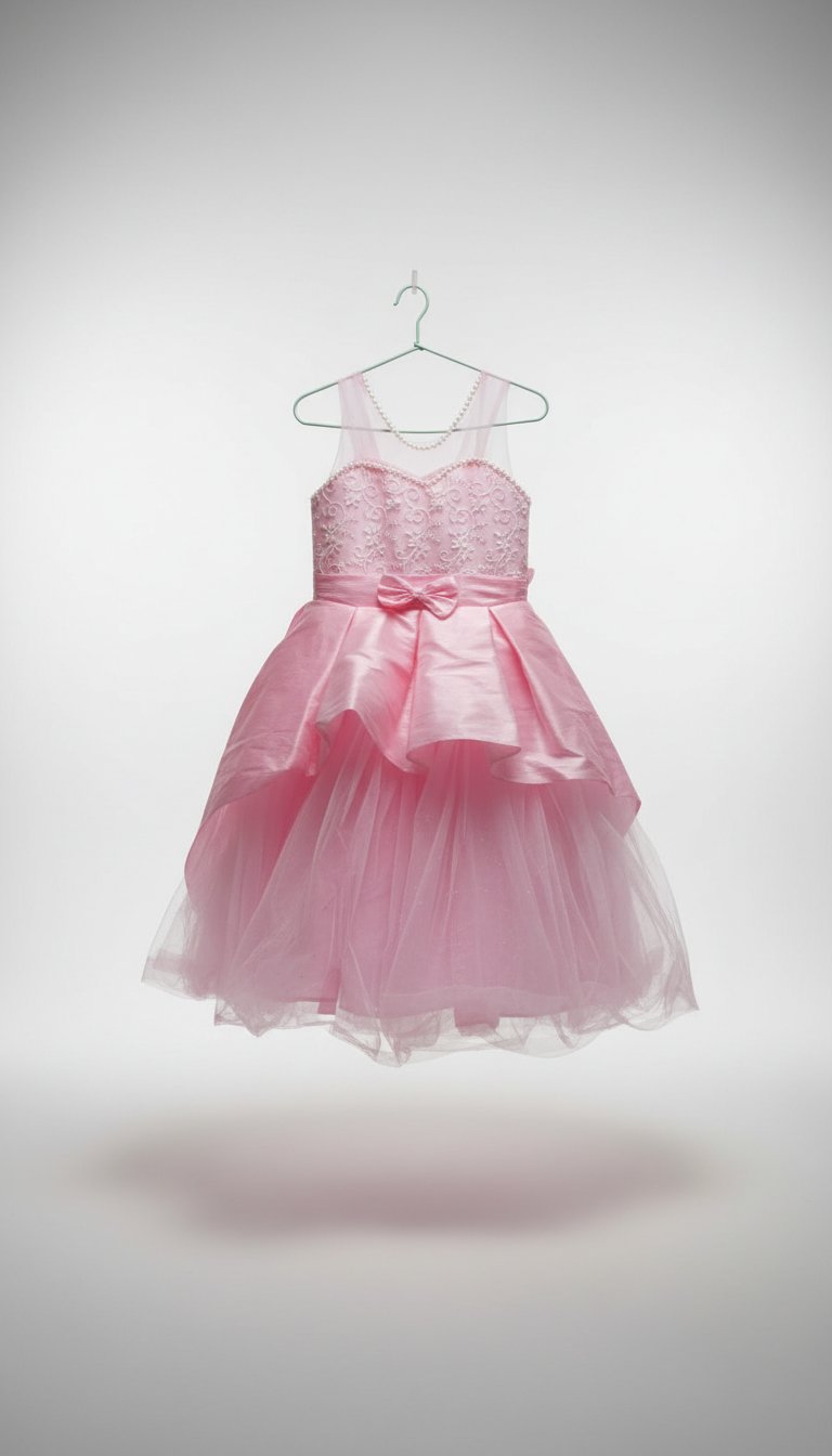 Robe soiré rose
