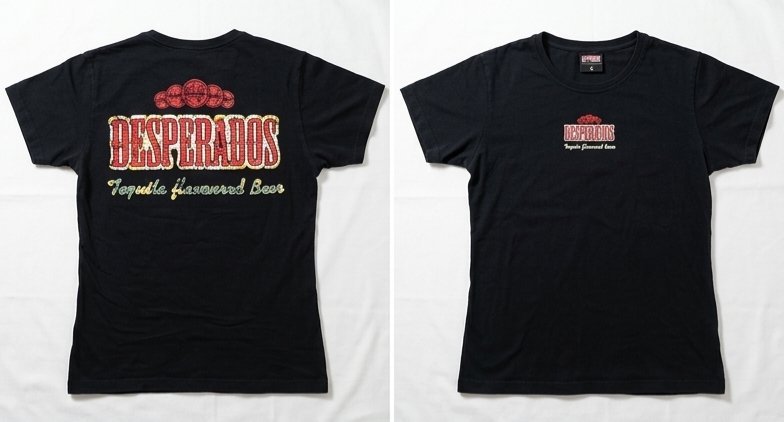 T-shirt Desperados original noir (Taille S/M)