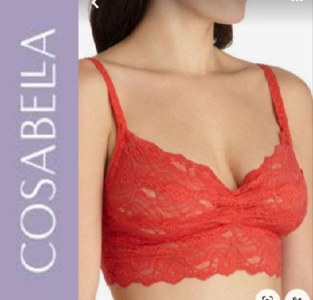 Subliiiiime ❤️❤️❤️❤️soutien-gorge en dentelles non rembourrée de la marque COSABELLA taille 38 neuuuf avec étiquette 🏷