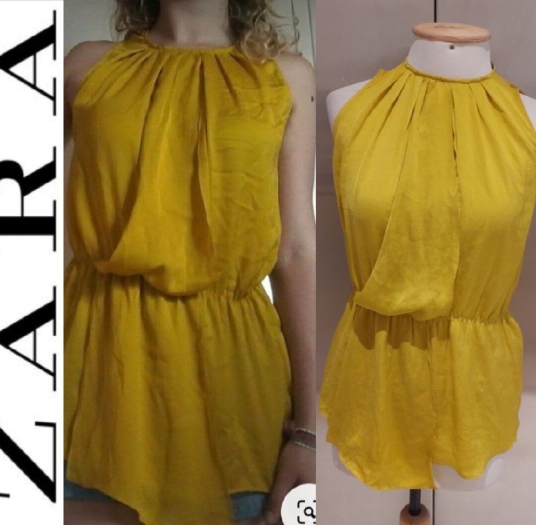Subliiiiime ❤️❤️❤️❤️❤️❤️blouse légère de ZARA BASIC taille 36 