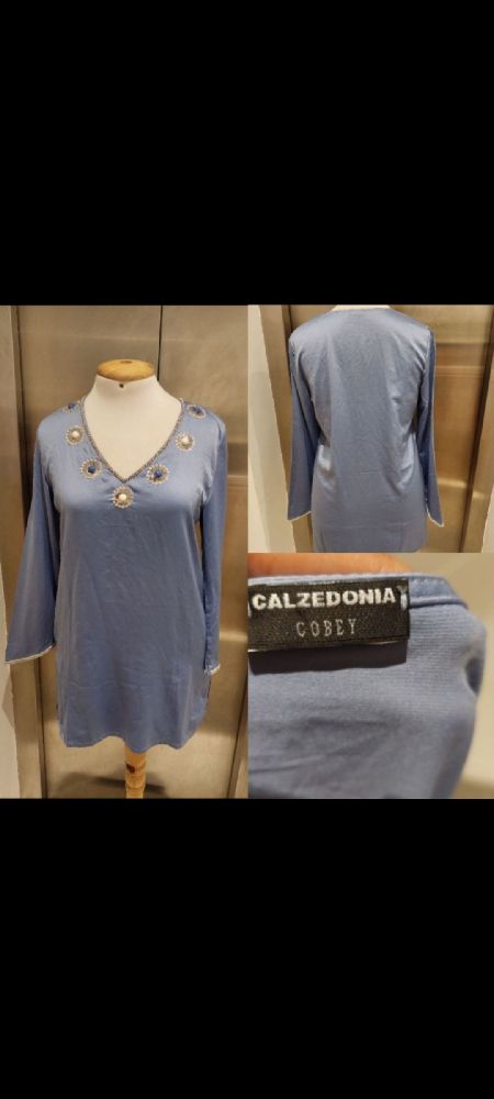 Djebba courte en satin de CALZEDONIA taille 36/38