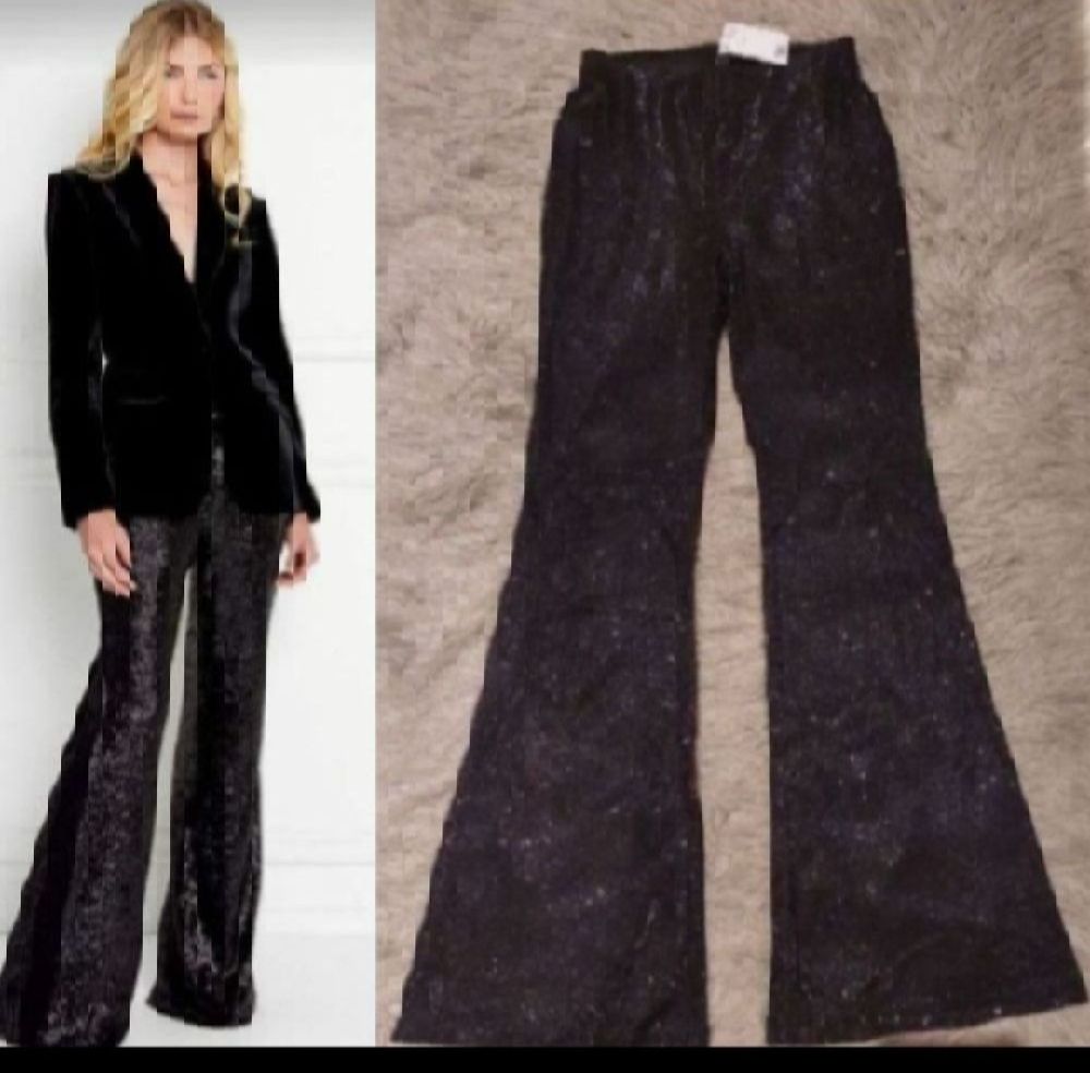 Subliiiiime ❤️ ❤️ ❤️ ❤️ pantalon pailletés nouvelle collection de H&M acheté de la boutique H&M de PARIS 34/36 neuuuf avec étiquette 🏷 