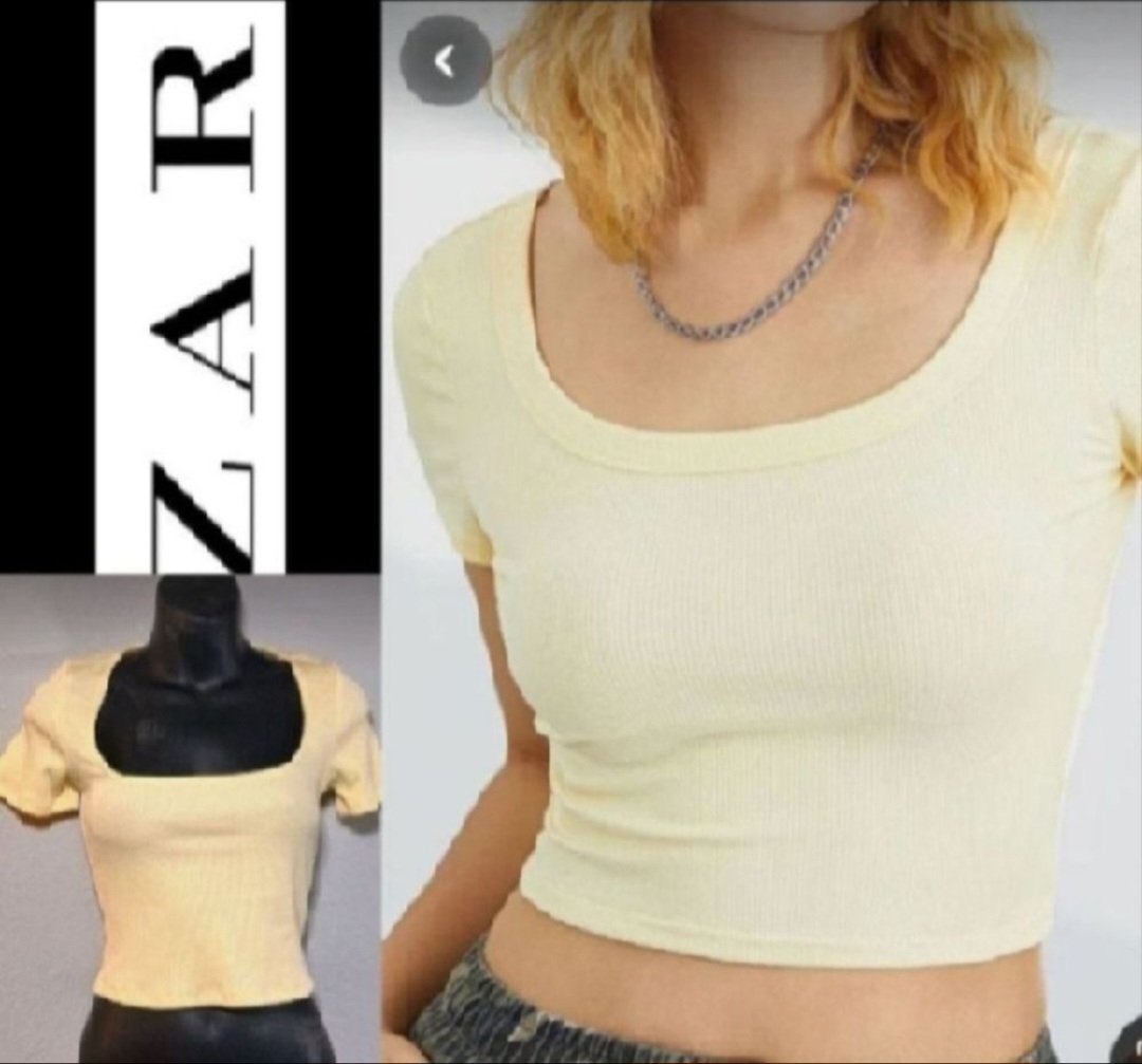 Subliiiiime ❤️❤️❤️❤️❤️❤️pull crop top de ZARA taille 36 neuuuf 