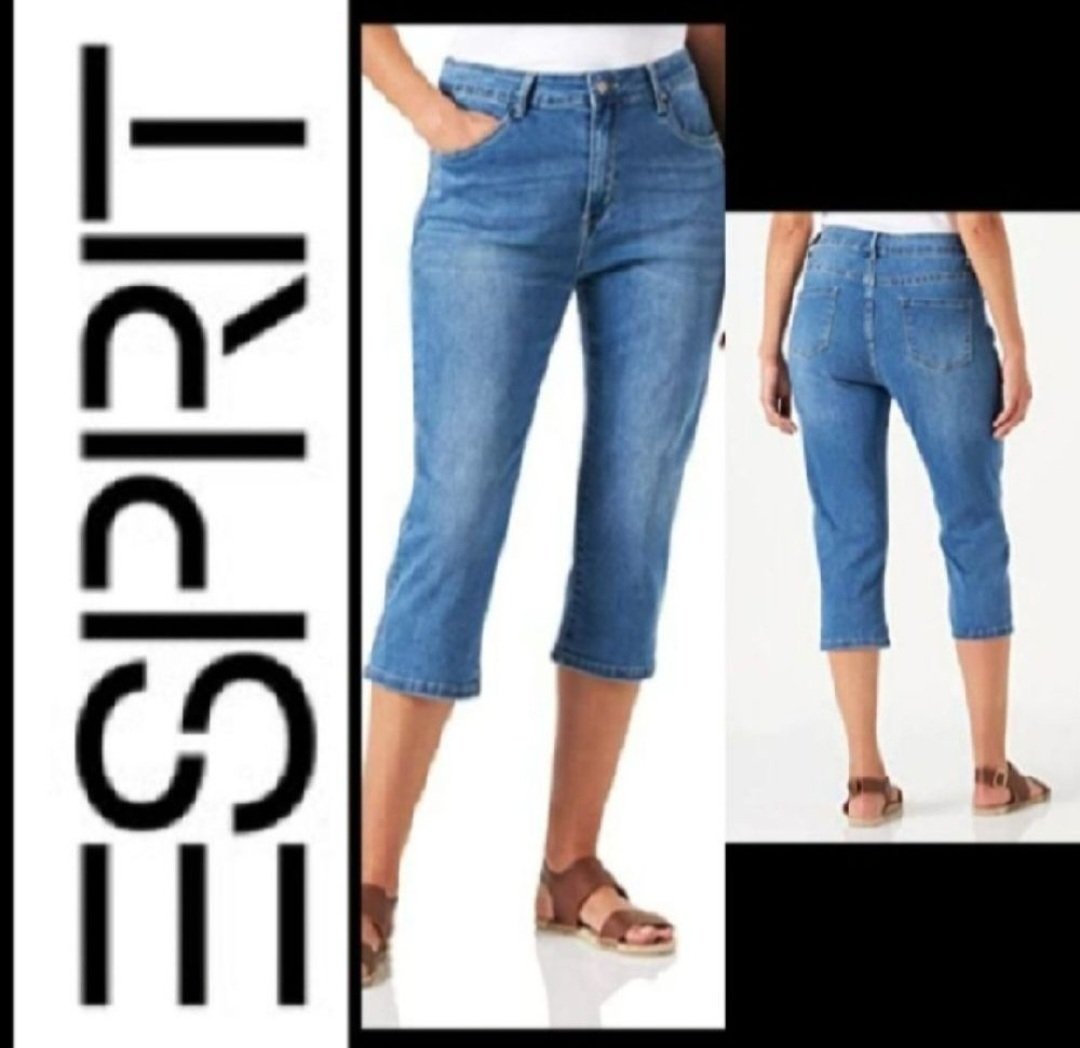 Subliiiiime❤️❤️❤️❤️ pantacourt en jean de la marque ESPRIT taille 38/40