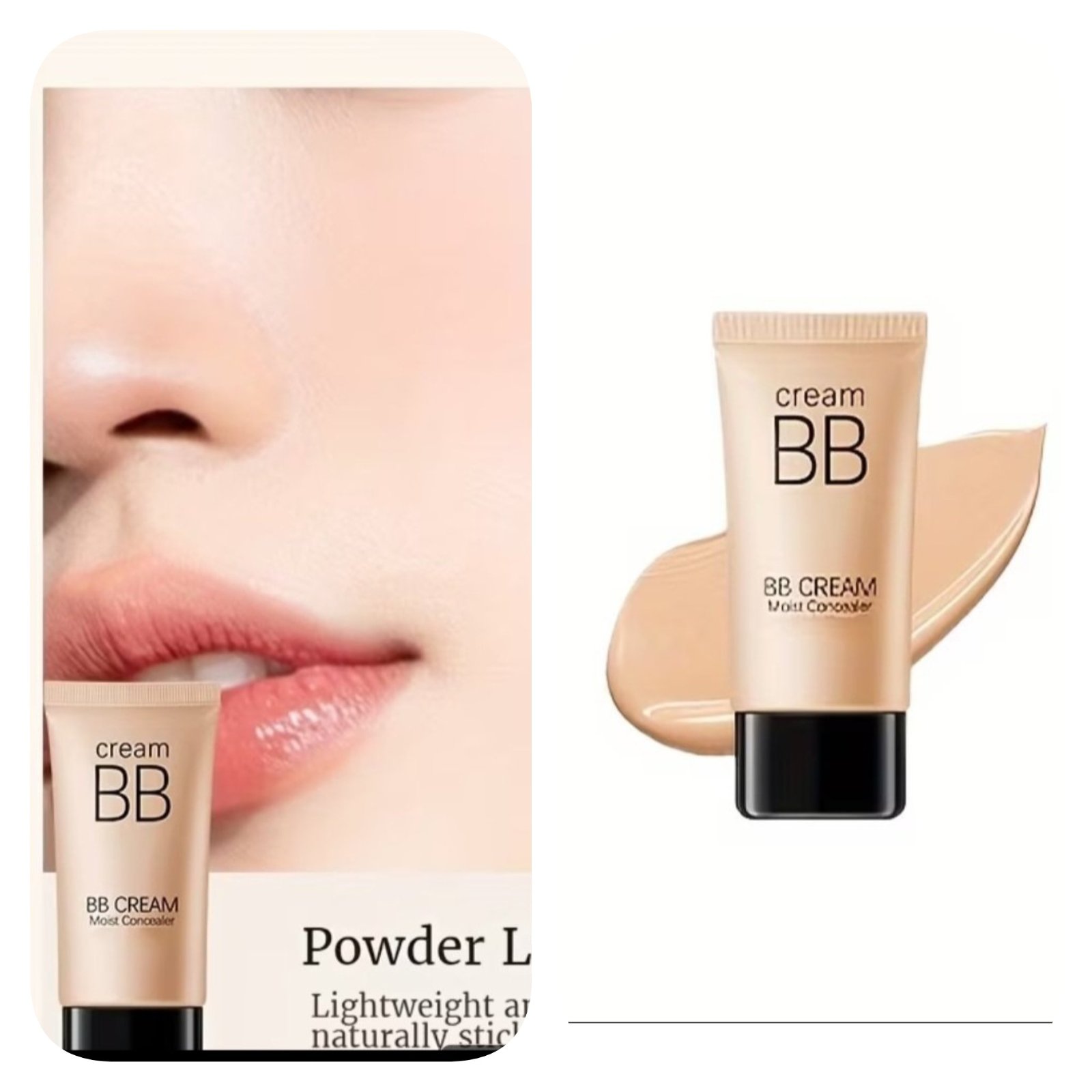 Subliiiiime ❤️❤️❤️❤️❤️Fond de teint BB CREAM longue tenue couleur naturelle neuuuf importé 