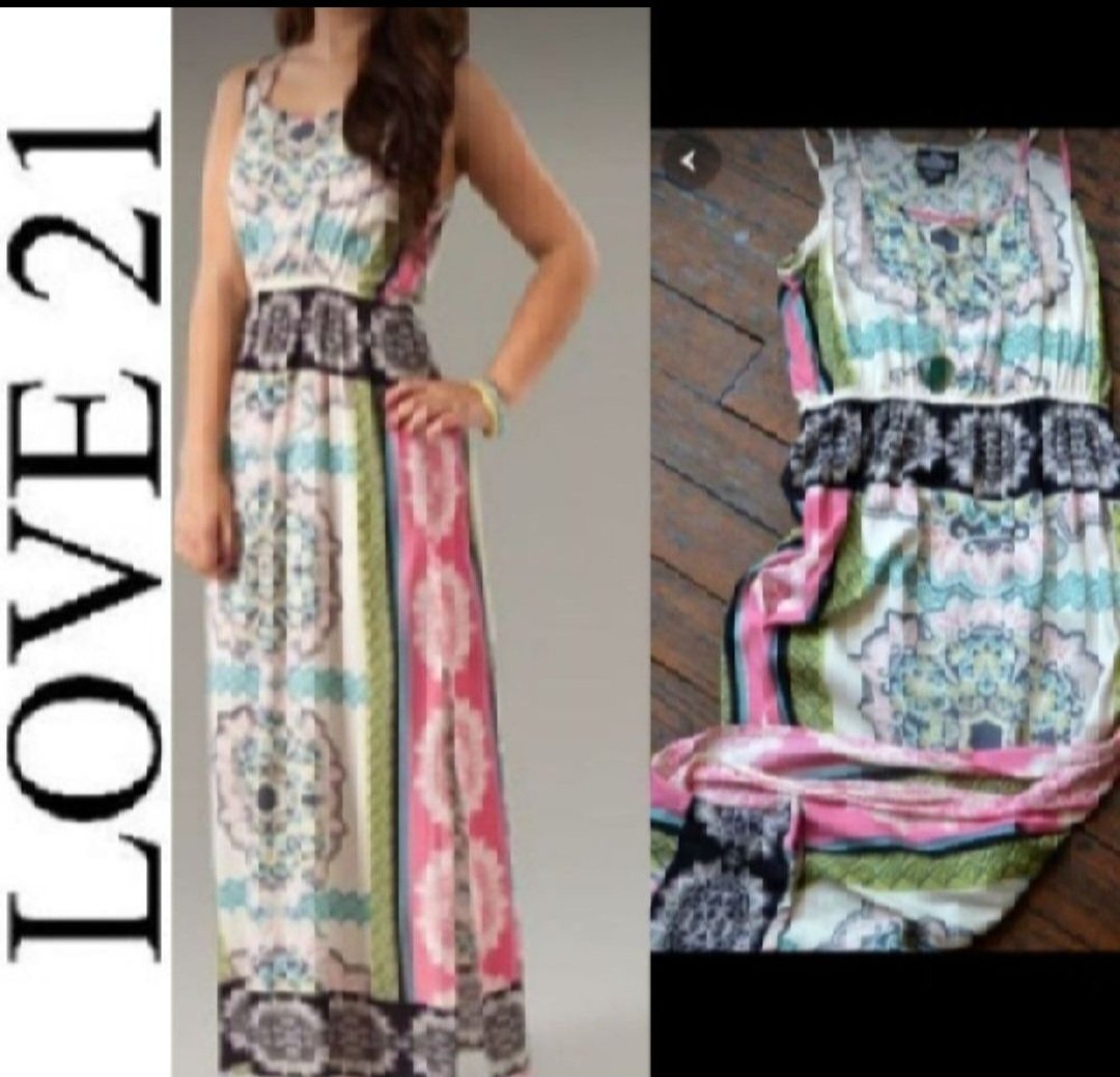 Subliiiiime❤️❤️❤️❤️ robe maxi de LOVE21 taille 38