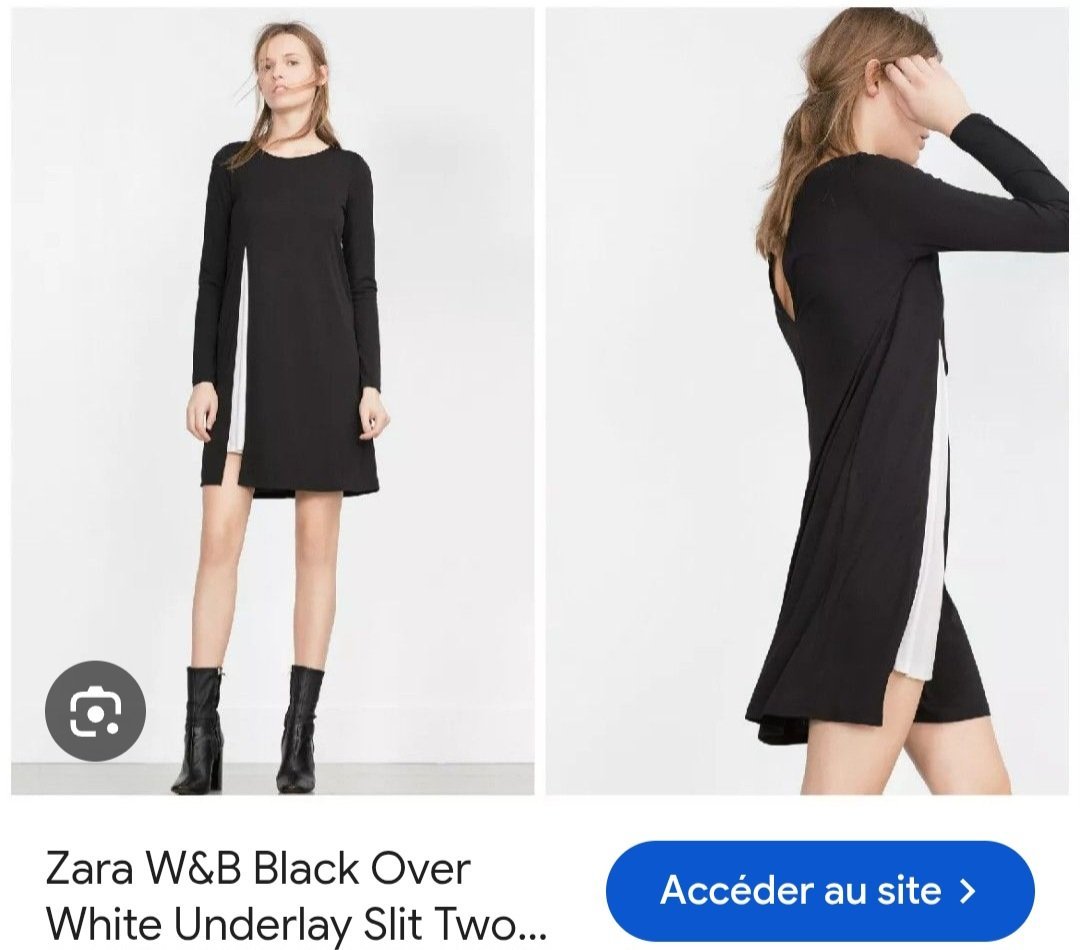 Subliiiiime❤️❤️❤️❤️❤️ robe bicolore de ZARA taille 36