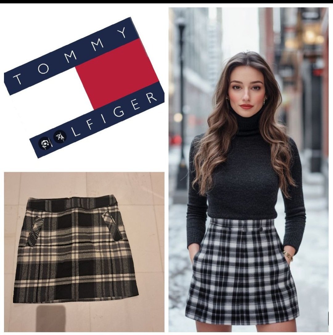 Subliiiiime ❤️❤️❤️❤️❤️❤️ jupe évasée de TOMMY HILFIGER taille 36