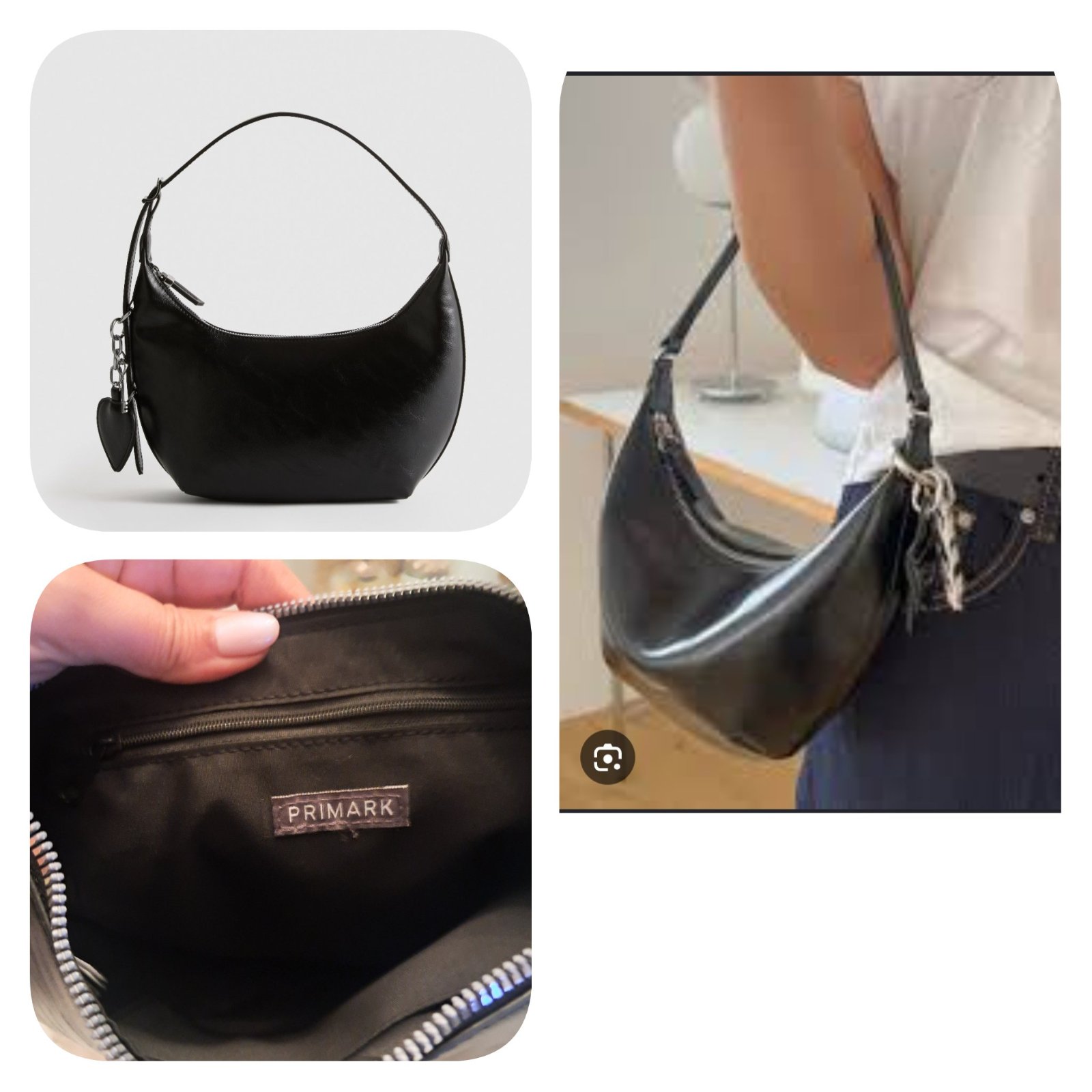 Subliiiiime❤️❤️❤️❤️ mini sac à main forme croissant nouvelle collection de PRIMARK neuuuf avec étiquette 🏷importée de PARIS 