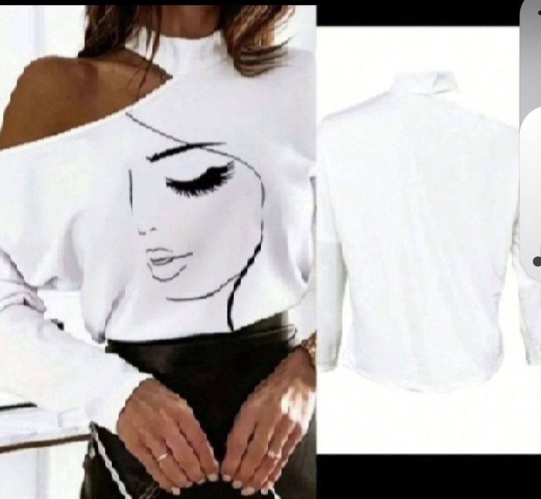 Subliiiiime❤️❤️❤️❤️❤️ pull personnalisé à col asymétrique de SHEIN taille 38 neuf 
