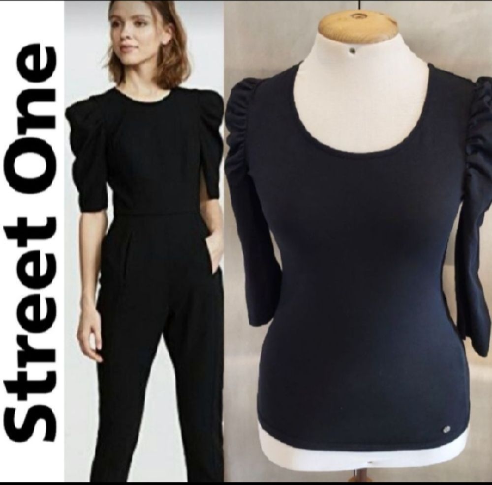 Très joli pull❤️❤️❤️ épaule bouffantes manche 3/4 chic taille 38 de STREET ONE 