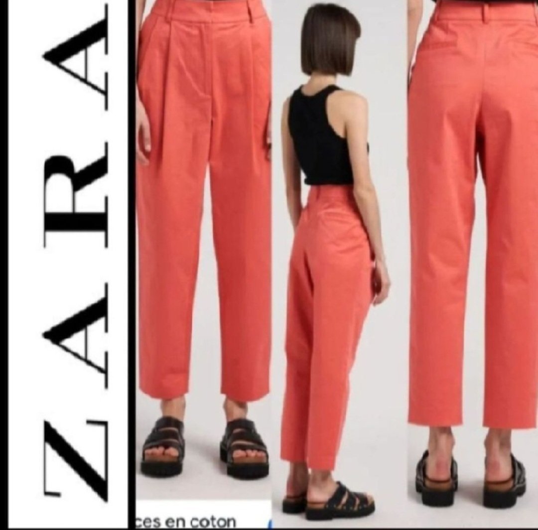 Subliiiiime❤️❤️❤️❤️❤️ pantalon à pince de ZARA taille 34/36 jamais porté 