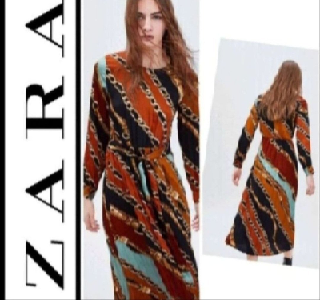 Subliiiiime ❤️❤️❤️❤️robe de ZARA taille 34/36 avec ceinture fashion 