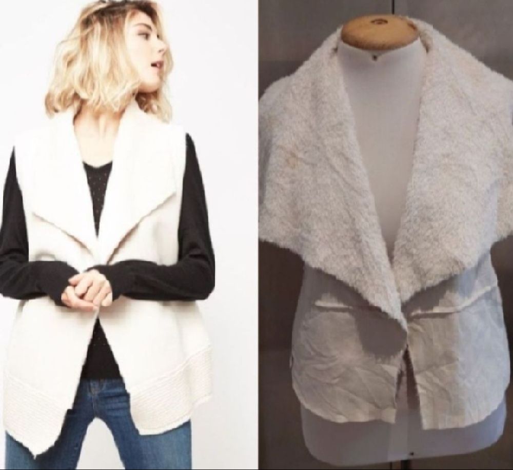 Subliiiiime ❤️ ❤️ ❤️ ❤️ gilet sans manche fourrée à l intérieur taille 36/38