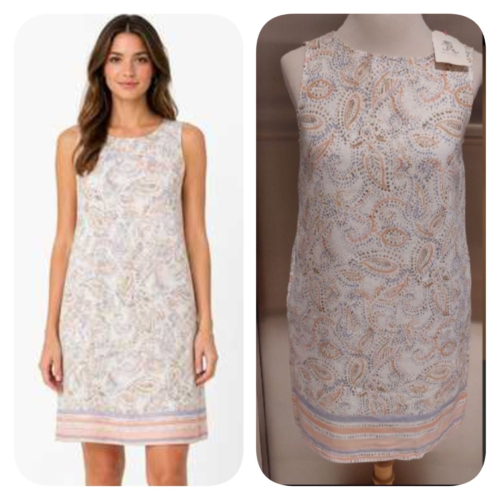 Subliiiiime ❤️❤️❤️❤️❤️robe 100% lin de RACHEL ASHWELL taille 36 neuve avec étiquette🏷 importé de PARIS 