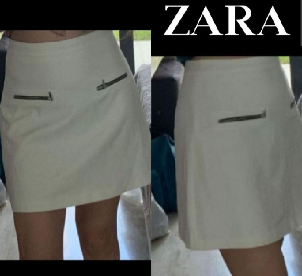 Subliiiiime ❤️ ❤️ ❤️ ❤️ mini-jupe zippée de ZARA taille 34/36