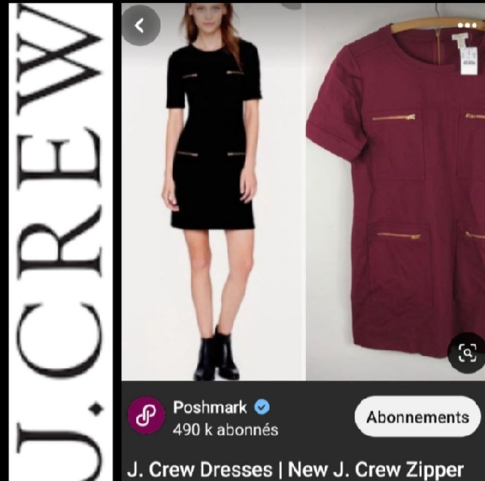 Subliiiiime ❤️ ❤️ ❤️ ❤️ robe zippée de J.CREW taille 36