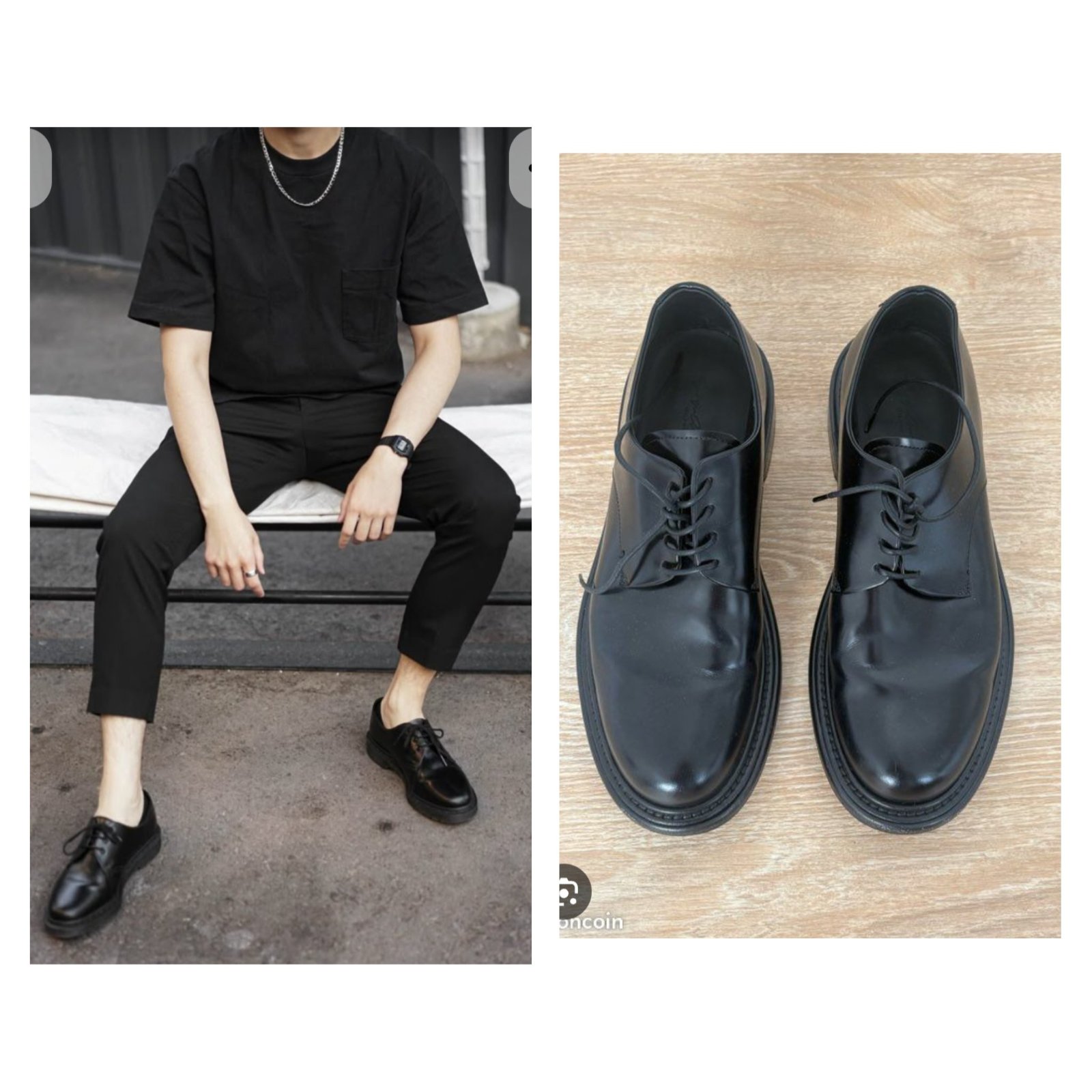 Subliiiiime ❤️❤️❤️❤️❤️chaussures pour homme🚹 cuir pointure 44 made in ITALY 