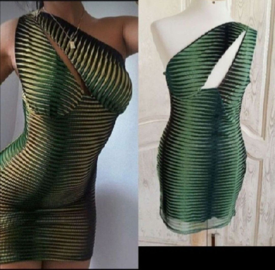 Subliiiiime ❤️❤️❤️❤️robe one shoulder de BOOHOO taille 42