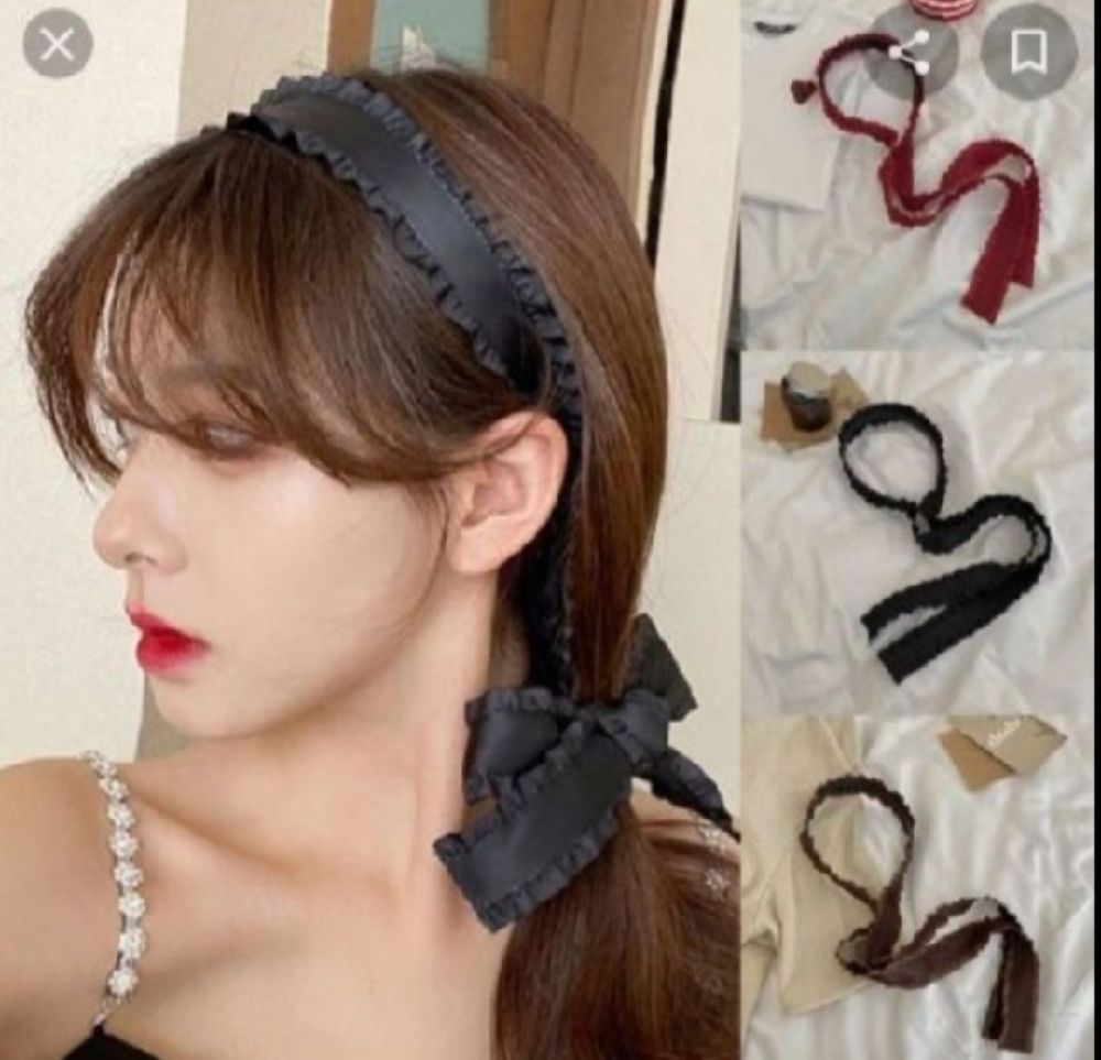 Subliiiiime ❤️ ❤️ ❤️ serre tête à 2 bandes longues montable et démontable fashion 