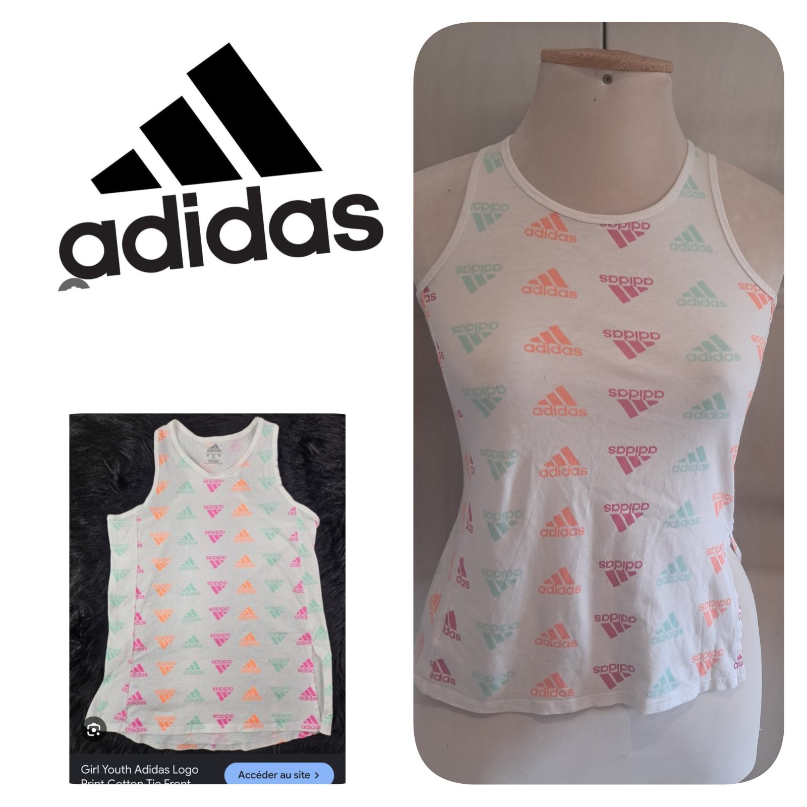 Subliiiiime ❤️❤️❤️❤️❤️100% cotton pull ADIDAS taille 38