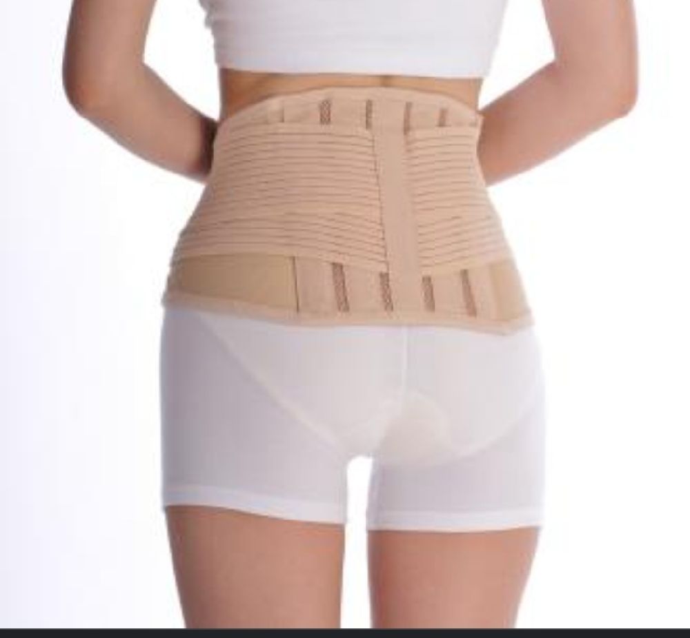 Ceinture lombaire croisé pour le mal de dos taille 4