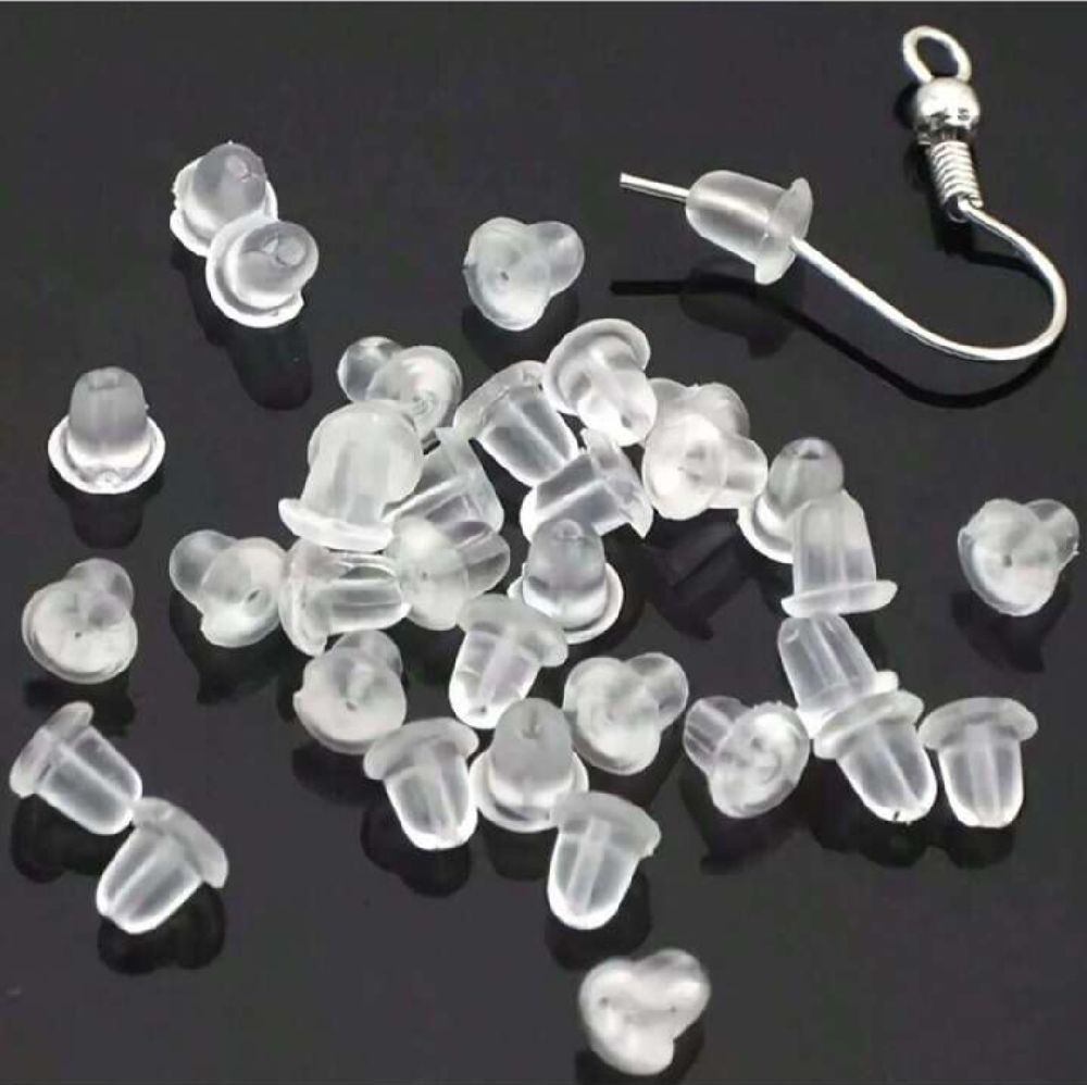 Très utiles ❤️❤️❤️❤️ attache boucles d oreilles transparent 30 paires neuuuf