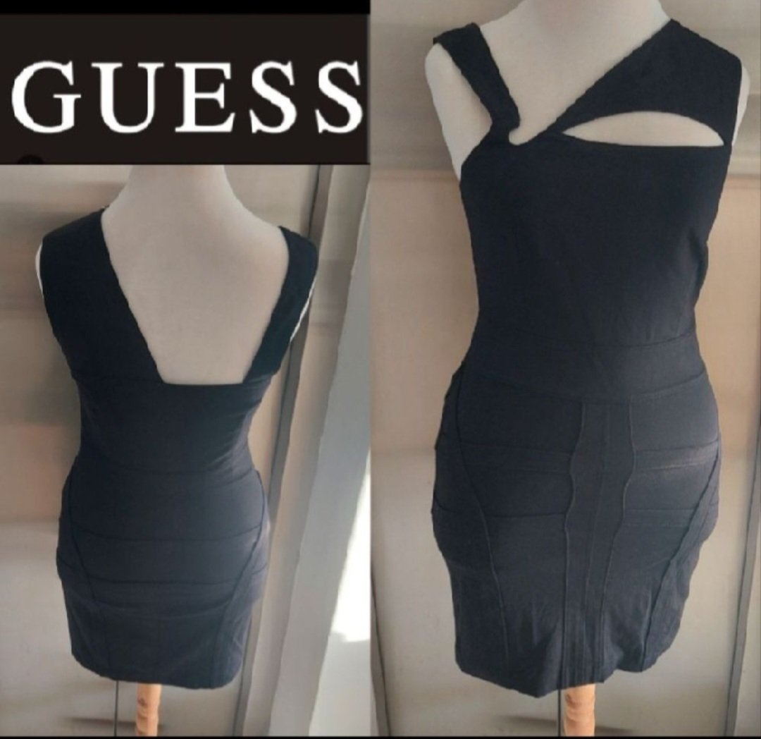 Subliiiiime❤️❤️❤️❤️❤️❤️ robe élégante noire de GUESS taille 38