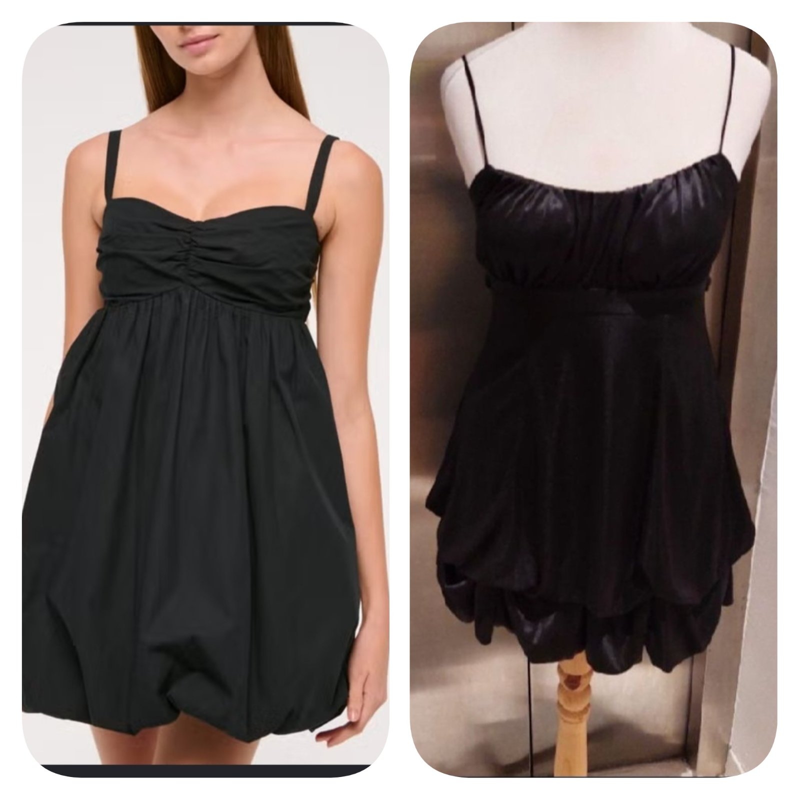 Subliiiiime ❤️❤️❤️❤️robe parachute satinée poitrine rembourrée taille 38/40 de LA  SCALA 