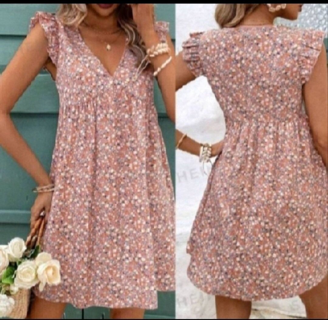 Subliiiiime❤️❤️❤️❤️❤️ robe florale légère taille 40/42 de SHEIN neuuuf 