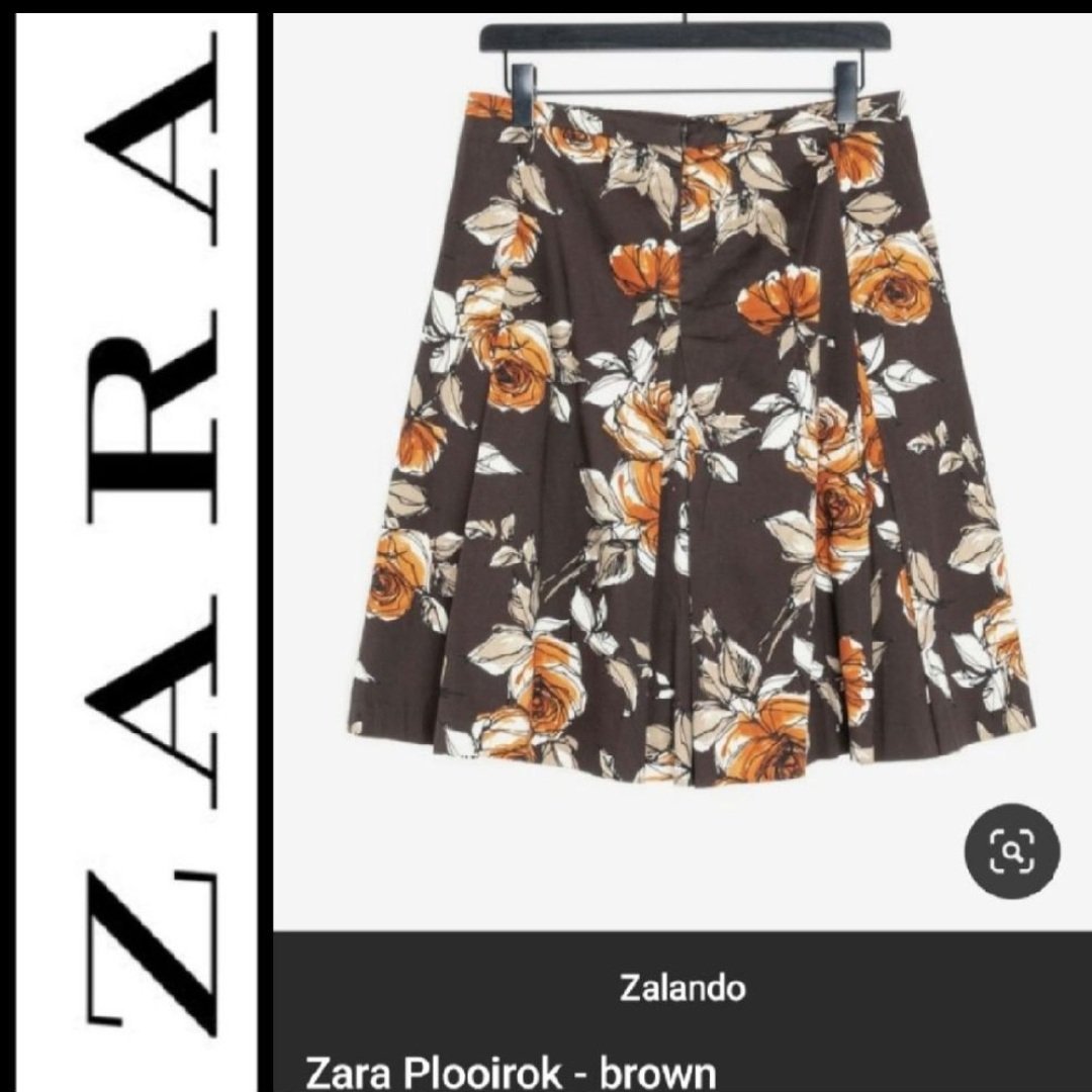 Subliiiiime ❤️❤️❤️❤️❤️❤️jupe évasée florale de ZARA Taille 36