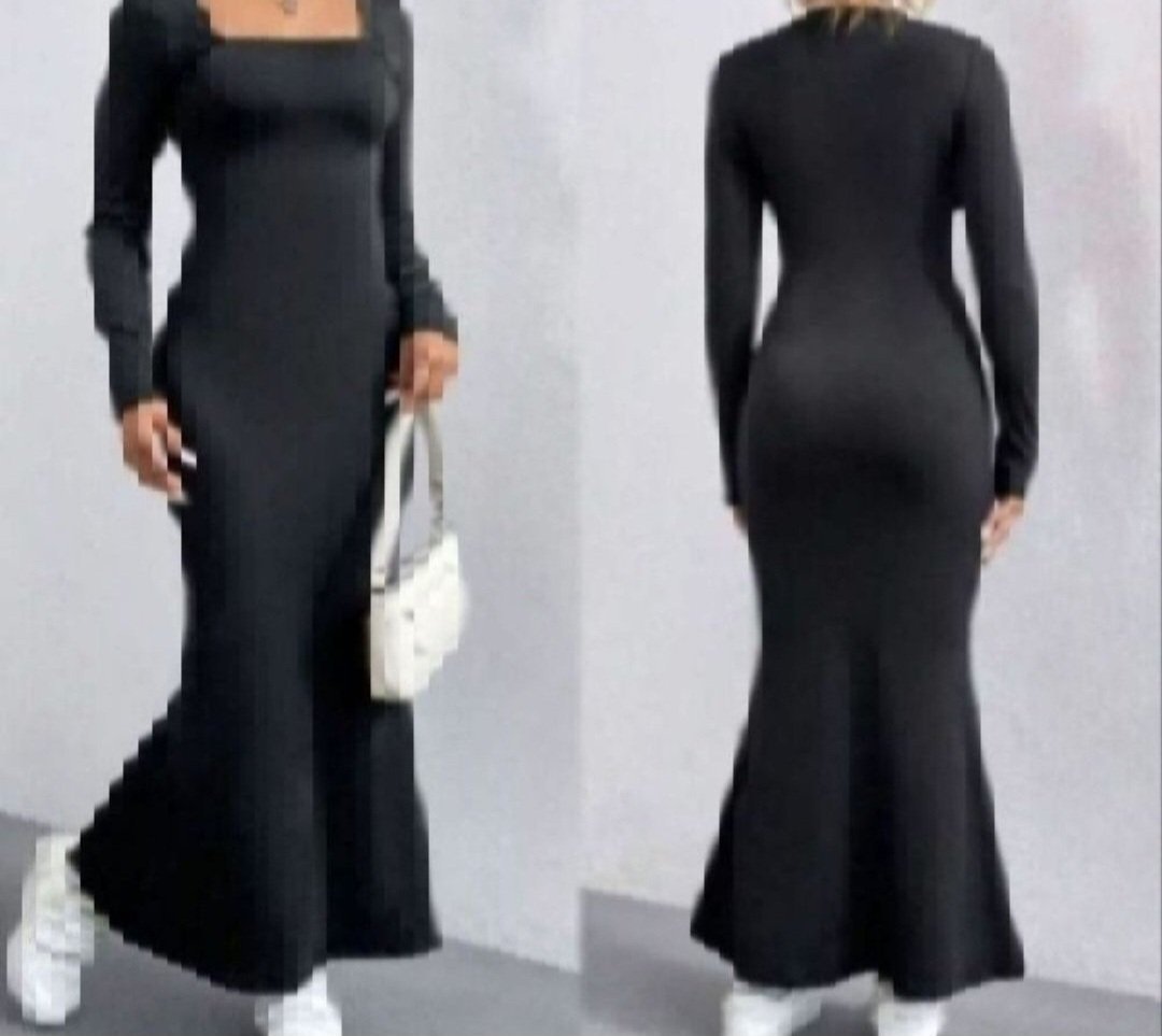 Subliiiiime❤️❤️❤️❤️❤️ robe maxi décolleté carré nouvelle collection de SHEIN taille 40/42 neuve 