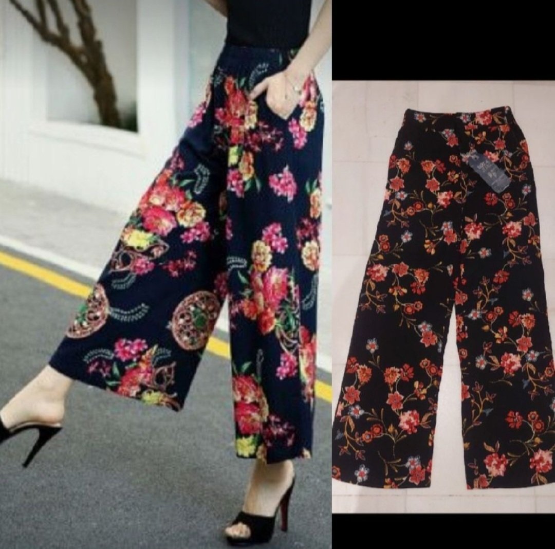 Subliiiiime❤️❤️❤️❤️ pantalon large taille élastique florale de GARCIA taille 34/36/38 tissu frais neuuuf avec étiquette 🏷