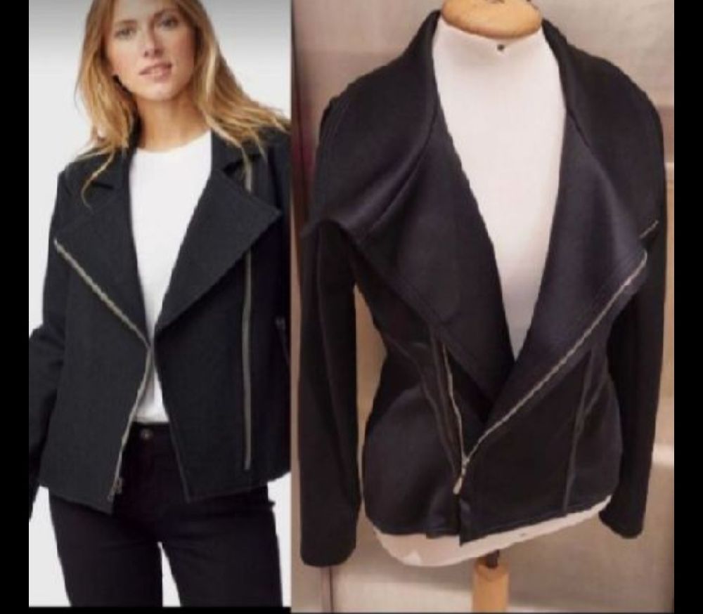 Subliiiiime ❤️ ❤️ ❤️ ❤️ veste zippée sur le côté taille 40