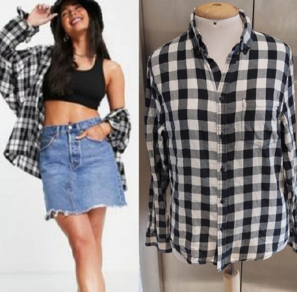 Subliiiiime ❤️ 💕 ❤️ chemise à carreaux de C&A taille 38