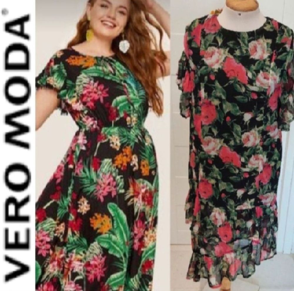 Subliiiiime ❤️ ❤️ ❤️ ❤️ robe florale maxi de VERO MODA taille 38/40