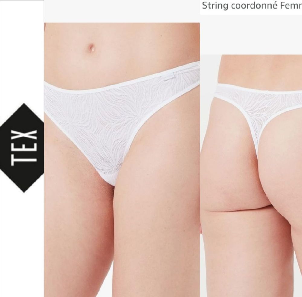 Subliiiiime ❤️ ❤️ ❤️ lot de 3 strings en cotton de TEX taille 34/36 neuf 