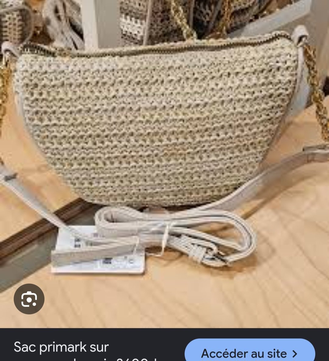 Subliiiiime❤️❤️❤️❤️ sac à bandoulière en maille de PRIMARK neuuuf avec étiquette🏷 importé de PARIS 
