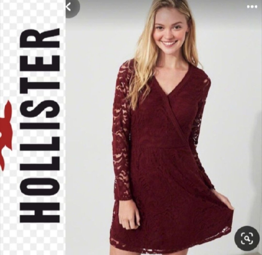 Subliiiiime ❤️❤️❤️❤️❤️robe en dentelles de HOLLISTER taille 34