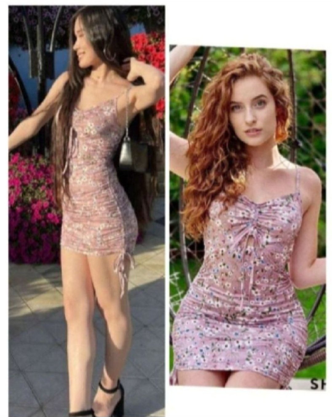 Subliiiiime❤️❤️❤️❤️ robe de SHEIN taille 36 drapée sur les côtés 