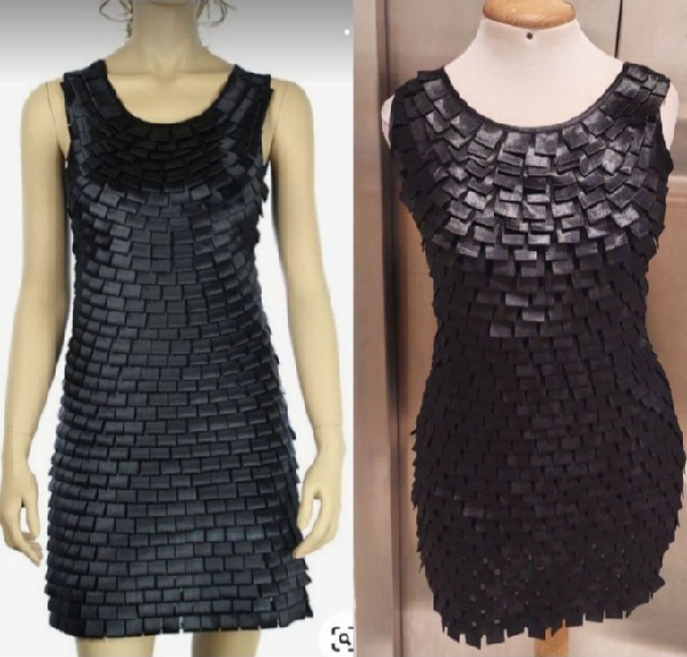 Subliiiiime ❤️ ❤️ ❤️ robe noire à détails chic taille 36/38
