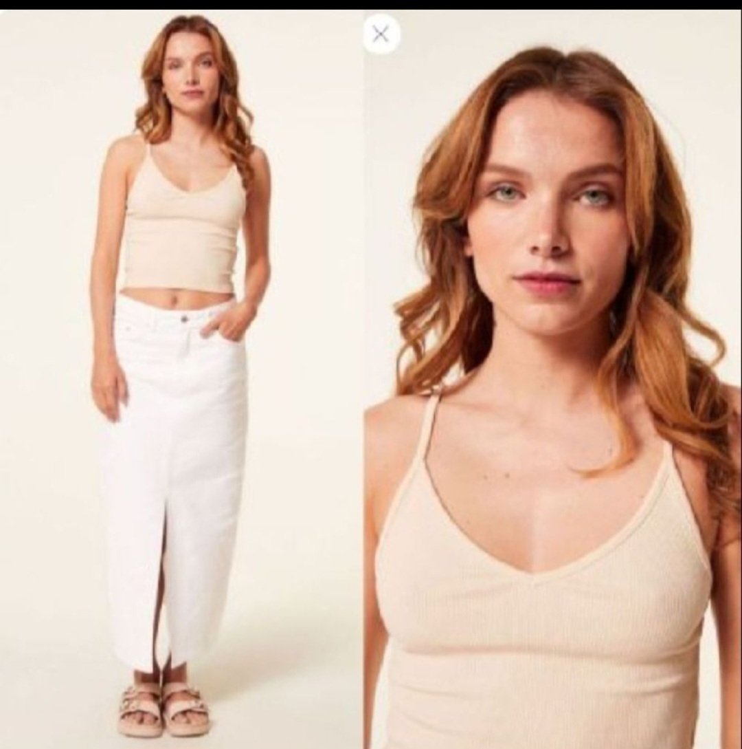Subliiiiime❤️❤️❤️ Top à bretelles de DON'T CALL ME JENNYFER taille 36 neuuuf avec étiquette 🏷importé de PARIS 