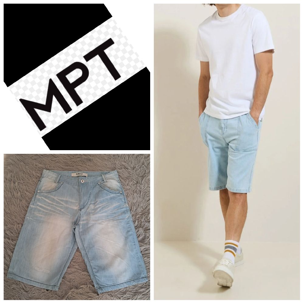 Subliiiiime ❤️ ❤️ ❤️ bermuda délavé de MPT pour homme 🚹 taille 42