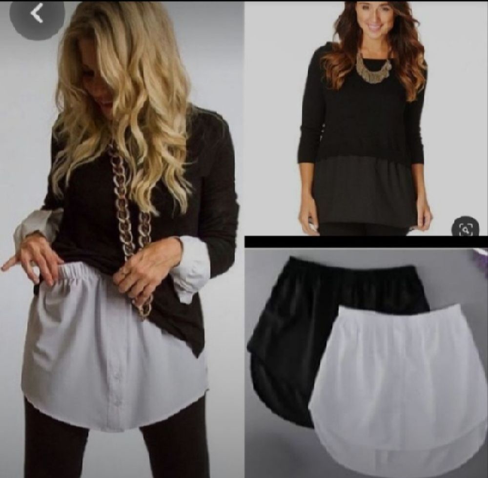 Subliiiiime ❤️ ❤️ ❤️ une pièce jupon noir pour cacher le devant et le derrière taille 38 neuuuf 